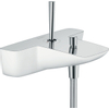 Hansgrohe PuraVida Robinet de bain avec inverseur et connexions blanc chrome 0451075 Hansgrohe PuraVida Robinet de bain avec inverseur et connexions blanc chrome 0451075