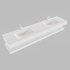 MONDIAZ ALAN 200cm badmeubel solid surface planchet talc Vrijhangende wastafel cloud dubbel 2 kraangaten kleur talc SW408657 MONDIAZ ALAN 200cm badmeubel solid surface planchet talc Vrijhangende wastafel cloud dubbel 2 kraangaten kleur talc SW408657