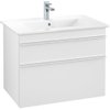 Villeroy & Boch Venticello wastafelonderkast 75.3x59cm 2 lades White matt SW479949 Villeroy & Boch Venticello wastafelonderkast 75.3x59cm 2 lades White matt SW479949