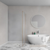 Aqua Vista Lokla paroi latérale - 100x200cm - incl. kit de montage - pour cabine de douche - cuivre brossé SW1427040