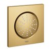 Grohe Rainshower F5 zijdouche met 1 straalsoort 12.7x12.7cm incl. inbouwkraanhuis brushed cool sunrise SW98917 Grohe Rainshower F5 zijdouche met 1 straalsoort 12.7x12.7cm incl. inbouwkraanhuis brushed cool sunrise SW98917