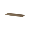 INK Topdeck Plan vasque - 120x45x2cm - pour meuble bas - MFC Chêne pur SW439375