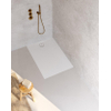Riho Nuvia Douchevloer - 120x80cm - antibacterieel - purite - white matt SW1585122