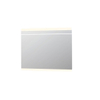 INK SP6 Spiegel - 120x4x80cm - LED horizontaal - boven en onder - colour changing - dimbaar - aluminium Zilver SW46919