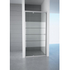 Nemo Go Gordon flexibele draaideur 100-120x190cm 6mm helder glas met 4 matte stroken profielen aluminium verchroomd SW292794 Nemo Go Gordon flexibele draaideur 100-120x190cm 6mm helder glas met 4 matte stroken profielen aluminium verchroomd SW292794
