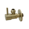 Xellanz Minimal robinet d'arrêt d'angle 3/8" x 3/8" ou à compression 10 mm laiton brossé PVD SW863132