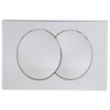 Geberit Delta bedieningplaat met dualflush frontbediening voor 24.6x16.4cm wit SW419028 Geberit Delta bedieningplaat met dualflush frontbediening voor 24.6x16.4cm wit SW419028