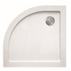 Haceka Belice Receveur de douche - 90x90x4cm - quart de cercle - composite - blanc brillant SW1245278