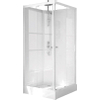 GO by Van Marcke Khone III cabine de douche complètement fermée 80x80cm carrée 2 portes mortier jointuresantes SW637099