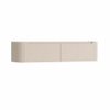 H&R Badmeubelen Juice Meuble sous vasque - 180x45x40cm - angles arrondis - 2 tiroirs - poignée intégrée - Merino SW1491229
