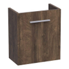 BRAUER Florence fonteinonderkast 40x45x22cm met 1 rechtsdraaiende deur zonder greep MFC Burned Bark SW370721