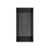 Hotbath &MORE Inbouwbox of inbouwnis - 30x15x10 - frameless - PVD - geborsteld gunmetal (antraciet) SW1246550