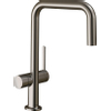 Hansgrohe Talis m54 Eengreeps keukenmengkraan U - 220 - stopkraan - voor vaatwasser - rvs look SW541522