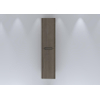 H&R badmeubelen Juice Hoge Kast - 40x35x170cm - met ronde hoeken - 3D-front - 2 deuren - rechtsdraaiend - charleston SW875890