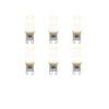 Luedd LED lamp - set van 6 - G9 - 3W - 2700K - 280LM - dimbaar SW1211318