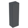 Geberit Smyle armoire carrée mi-haute 1 porte 118x36cm gauche/droite lava matt SW417548