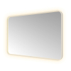 Hotbath &MORE Spiegel - 120x80cm - direct en indirect LED - color changing - spiegelverwarming - met afstandsbediening - geborsteld RVS 316 SW1246081