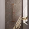 BRAUER Copper Edition ensemble de douche pluie apparent – douche de tête Ø 20 cm – barre de douche – douchette bâton – barre de douche 145 cm SW1164707
