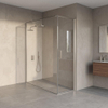 Fortifura Galeria Douchecabine - 60x180x200cm - profiel veiligheidsglas - antikalk - chroom SW1444115