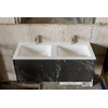 MONDIAZ KIVI 120cm badkamermeubel bekleed met TEGELS elegant black 4 lades Wastafel cloud dubbel 2 kraangaten SW408950 MONDIAZ KIVI 120cm badkamermeubel bekleed met TEGELS elegant black 4 lades Wastafel cloud dubbel 2 kraangaten SW408950