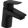 Hansgrohe Logis Mitigeur lavabo 70 - avec vidage métallique à tirette - noir mat SW918443