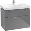 Villeroy & boch Subway 2.0 wastafelonderkast 78.7x59x44.9cm Glossy grey SW118752 Villeroy & boch Subway 2.0 wastafelonderkast 78.7x59x44.9cm Glossy grey SW118752