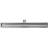Wiesbaden Douchegoot 60x7x6.7cm ondiep met flens en zijuitloop en tegelrooster RVS SW373364 Wiesbaden Douchegoot 60x7x6.7cm ondiep met flens en zijuitloop en tegelrooster RVS SW373364