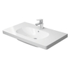 Duravit D-code lavabo - 85x48x18cm - rectangulaire - 1 trou de robinet - céramique - blanc GA87574