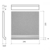 Mosa Scenes 6124SP Holplint 150X155 Cool Grey 8mm Mat SW1574221