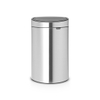 Brabantia Touch Bin Afvalemmer - 40 liter - kunststof binnenemmer - matt steel fingerprint proof SW1117332