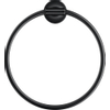 Duravit Starck T Handdoekring - diameter 21cm - mat zwart SW297099