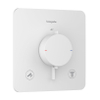 Hansgrohe Ecostat comfort Q mitigeur thermostatique encastré 2 fonctions blanc mat SW1387933