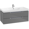 Villeroy & Boch Subway 2.0 Meuble sous lavabo 98.7x44.9x41.6cm avec 2 tiroirs pour lavabo 7175 100cm Gris 1024269 Villeroy & Boch Subway 2.0 Meuble sous lavabo 98.7x44.9x41.6cm avec 2 tiroirs pour lavabo 7175 100cm Gris 1024269