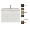 Sanicare Q9 badmeubelset 100x47x71cm 1 kraangat 1 wasbak 3 lades standaard greep MDF schots-eiken SW279200 Sanicare Q9 badmeubelset 100x47x71cm 1 kraangat 1 wasbak 3 lades standaard greep MDF schots-eiken SW279200