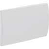 Plaque de couverture Geberit Kappa pour WC 21,3x14,2cm blanc SW111395