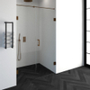 Saniclass Create douchedeur 130x200cm 2-delig profielloos met antikalk en 8mm veiligheidsglas koper SW486612 Saniclass Create douchedeur 130x200cm 2-delig profielloos met antikalk en 8mm veiligheidsglas koper SW486612