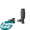 FugaFlow Eccelente Acces Kit de raccordement radiateur universel - angle droit - noir mat SW1123634