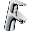 Hansgrohe Focus Eengreeps wastafelmengkraan - 70 met afvoerplug - hoogglans chroom GA19601