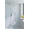 Fortifura Nebbio opbouw regendoucheset – Ø30 cm hoofddouche – 20 cm plafondbuis – gladde slang – chroom SW1447070