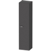 Duravit XBase Armoire colonne haute 1 porte droite 40x176x35.8cm Graphite mat SW444271