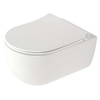 Plieger Kansas hangtoilet – spoelrandloos – 36 x 54,5 cm – met Pressalit D2 slim softclose zitting lift-off – glans wit SW654793