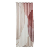 Sealskin Terre Rideau de douche 180x200 cm Polyester Rose foncé / Blanc cassé SW699517