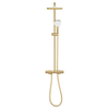 GROHE Tempesta 250 Cube doucheset - 8.0 l/min - geborsteld cool sunrise (goud) SW1587936