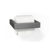 Zack LINEA Toiletrolhouder - 15cm - grafiet SW1416162