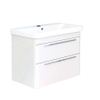 Best Design Moby onderkast en wastafel 80 cm glans wit SW280090 Best Design Moby onderkast en wastafel 80 cm glans wit SW280090