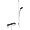 Hansgrohe Pulsify select s - thermostaat - met glijstangset - 90cm - 10.5cm - 3jet - hoogglans chroom SW651035