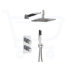 Saniclass Brauer Nurnberg 5603 inbouw doucheset wandmontage douchekop 40cm chroom sw4110 Saniclass Brauer Nurnberg 5603 inbouw doucheset wandmontage douchekop 40cm chroom sw4110
