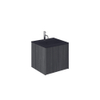 Crosswater Limit Meuble sous vasque - 50x45x46.5cm - steelwood/anthracite (hout) SW876280