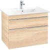 Villeroy & Boch venticello Meuble sous lavabo 75.3x47.7x59cm avec 2 tiroirs orme impresso GA52895 Villeroy & Boch venticello Meuble sous lavabo 75.3x47.7x59cm avec 2 tiroirs orme impresso GA52895