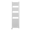 Sanicare Lumara Radiateur electrique - 170x50cm - 1026W - thermostat argente - en bas à gauche - wifi - aluminium - blanc mat SW1581499